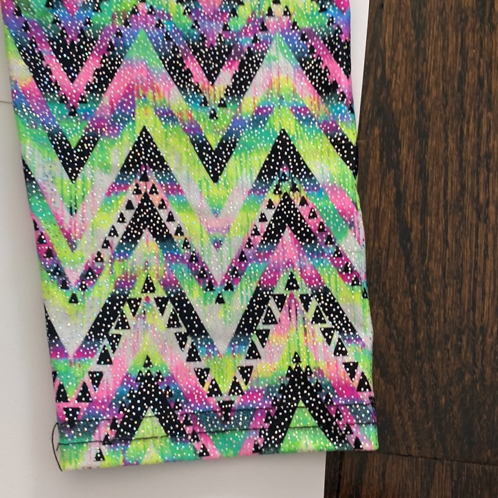 Girls Dori creations capri leggings 6x - Picture 5 of 8